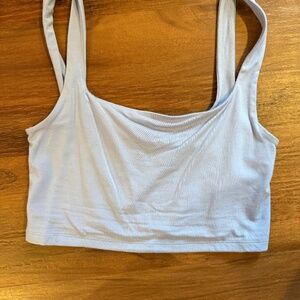 Aritzia wilfred periwinkle top